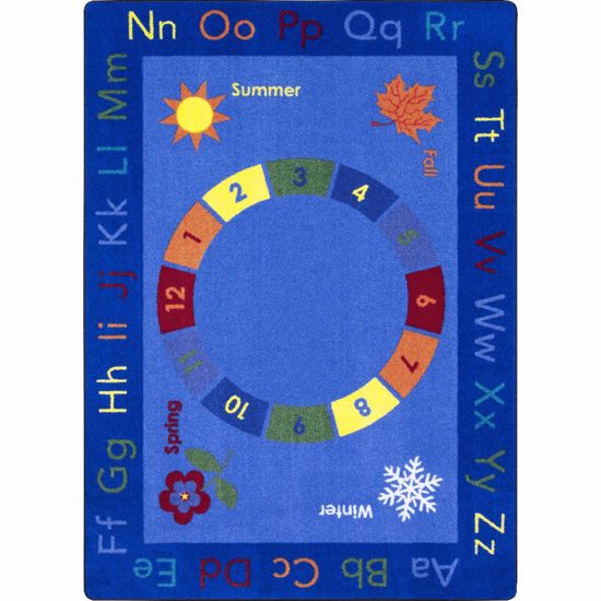 Picture of Learn Through the Seasons - Multi Color - 10'9" x 13'2"