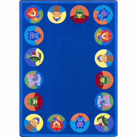 Picture of Animal Readers - Multi Color - 13'2" Round