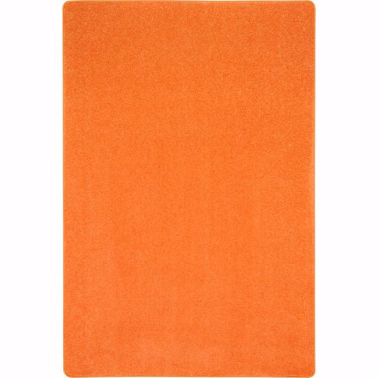 Picture of Just Kidding - Tangerine Orange - 4' x 6'