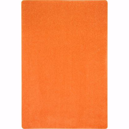 Picture of Just Kidding - Tangerine Orange - 6' x 9'