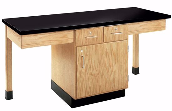 Picture of 2 STUDENT CUPBOARD TBL,PHENOLIC