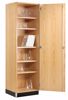 Picture of CABINET,TALL,SOLID DOOR,HR,OAK