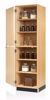 Picture of CABINET,TALL,2 SOLID DOORS,HL,OAK