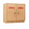 Picture of FLAMMABLE CABINET, OAK LOCKING