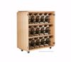 Picture of MOBILE MICROSCOPE CABINET, MAPLE