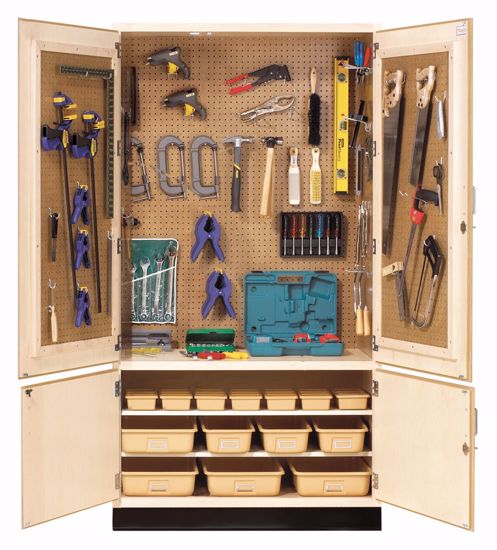 Picture of TECH-ED TOOL CAB. MAPLE  W/TOOLS