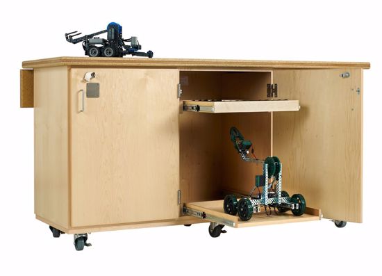 Picture of VEX ROBOTICS, ROBOT CABINET,MAPLE