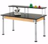 Picture of TABLE,ADJ, RISER, PLASTIC TOP, 60X30