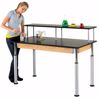 Picture of TABLE,ADJ, RISER, PLASTIC TOP, 60X30