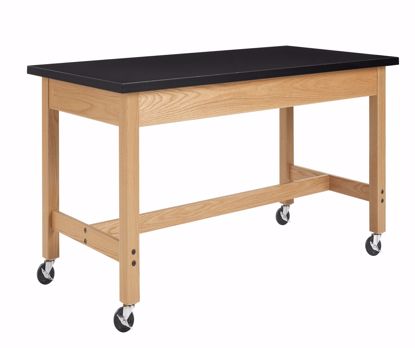 Picture of TABLE, PLAIN, CHEM TOP, 42X54