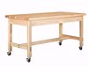 Picture of TABLE, PLAIN, Maple TOP, 24X60