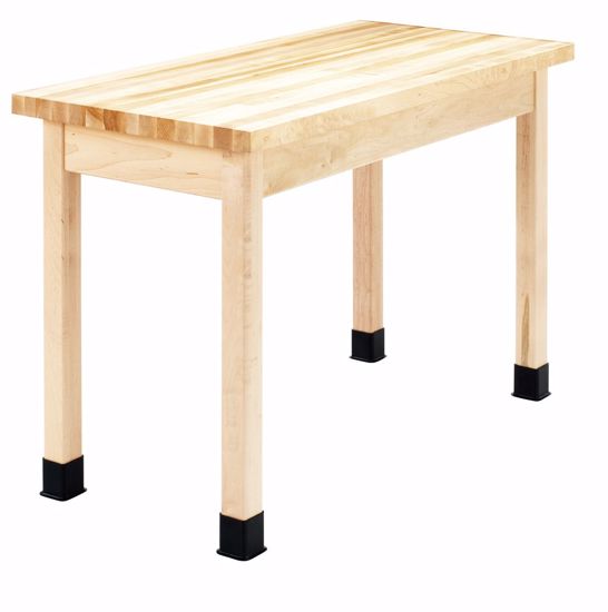 Picture of TABLE, PLAIN, Maple TOP, 24X60