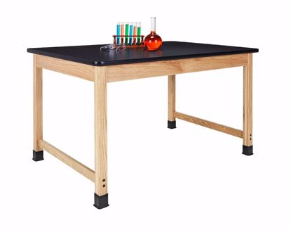 Picture of TABLE, PLAIN, CHEM TOP, 42X72