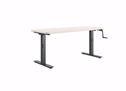 Picture of HI-LO BENCH - 60 X 24 P-LAM ALMOND