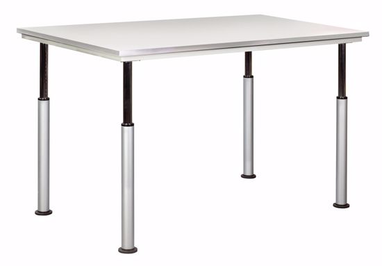 Picture of ADJUSTABLE TABLE W/GREY GLACE TOP