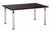 Picture of ADJUSTABLE LEG TABLE W/BLACK TOP