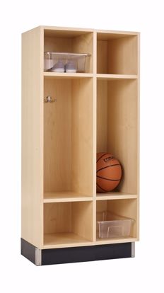 Picture of BACKPACK CABINET,MAPLE,2 OPENINGS