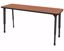 Picture of Apex Desk 20" x 60" Rectangle Wild Cherry / Black Edge / Black Leg