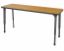 Picture of Apex Desk 20" x 60" Rectangle Solar Oak / Gray Edge / Gray Leg