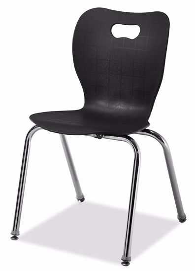 Picture of Alumni SMOOTH  14"H School Chair Black