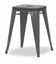 Picture of Alumni MAKERSPACE WORKS Steel Stool   24"H   Dark Gray