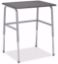 Picture of Alumni HONOR ROLL  18" x 24"  Study Desk with Metallic Base with Gray Spectrum Hard Plastic Top - no bookbox