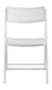 Picture of NPS® AirFlex Series Premium Polypropylene Folding Chair, White (Pack of 4)