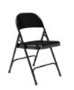 Picture of NPS® 50 Series All-Steel Folding Chair, Black (Pack of 4)