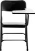 Picture of NPS® 5200 Series Tablet Arm Folding Chair, Left Arm, Black (Pack of 2)