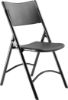 Picture of NPS® 600 Series Heavy Duty Plastic Folding Chair, Black (Pack of 4)