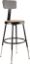 Picture of NPS® 18.5"-26.5" Height Adjustable Heavy Duty Steel Stool With Backrest, Black