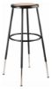 Picture of NPS® 30.5 -38.5" Height Adjustable Heavy Duty Steel Stool, Black