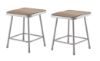 Picture of NPS® 18" Heavy Duty Square Seat Steel Stool, Grey
