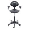Picture of NPS® Polyurethane Task Chair with Arms, 22"-32" Height