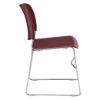 Picture of NPS® 8500 Series Ultra-Compact Plastic Stack Chair, Wine