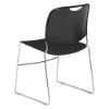 Picture of NPS® 8500 Series Ultra-Compact Plastic Stack Chair, Black