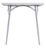 Picture of NPS® 30" x 72" Heavy Duty Fold-in-Half Table, Speckled Grey