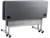 Picture of NPS® 24" x 60" Flip-N-Store Training Table, Charcoal Slate