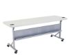 Picture of NPS® 24" x 72" Flip-N-Store Training Table, Speckled Grey