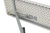 Picture of NPS® 18" x 72" Heavy Duty Seminar Folding Table, Speckled Grey