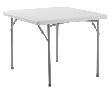 Picture of NPS® 36" x 36" Heavy Duty Folding Table, Speckled Gray
