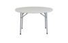 Picture of NPS® 48" Heavy Duty Round Folding Table, Speckled Grey