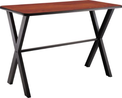 Picture of NPS® Collaborator Table, 30" x 60", Rectangle, 42" Height w/ Crossbeam, High Pressure Laminate Top, MDF Core