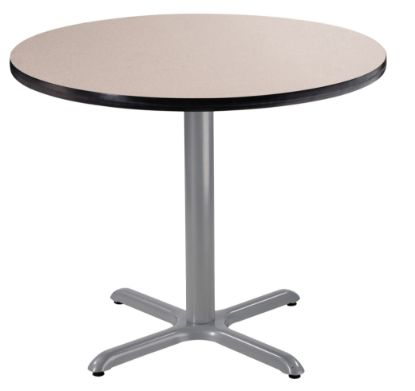 Picture of NPS® Café Table, 36" Round, X Base, 30" Height, Particleboard Core/T-Mold