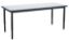 Picture of NPS® Heavy Duty Height Adjustable Steel Table, Black Frame, 24 X 84, Supreme HPL Top
