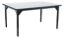 Picture of NPS® Heavy Duty Height Adjustable Steel Table, Black Frame, 42 x 42, Supreme HPL Top