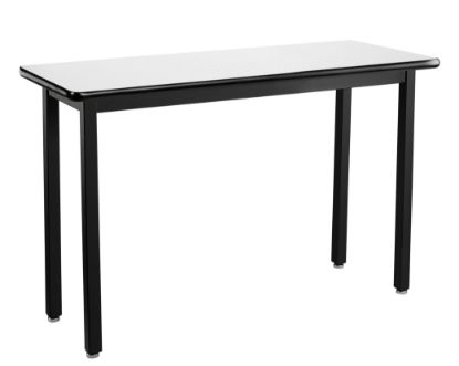 Picture of NPS® Heavy Duty  Steel Table, Black Frame, 18 x 48 x 30, Whiteboard Top