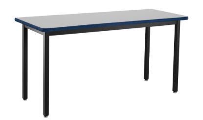 Picture of NPS® Heavy Duty  Steel Table, Black Frame, 24 x 42 x 30, Supreme HPL Top