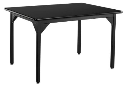 Picture of NPS® Heavy Duty  Steel Table, Black Frame, 36 x 42 x 30, HPL Top