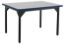 Picture of NPS® Heavy Duty  Steel Table, Black Frame, 36 x 42 x 30, Supreme HPL Top